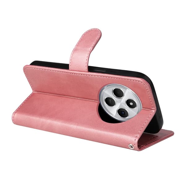 SKALO Xiaomi Redmi 14C PU Læder Wallet Case - Flere Farver