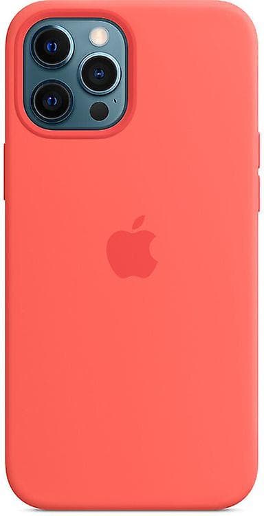 Apple MHL93ZM/A MagSafe Silikonfodral för iPhone 12 Pro Max - Citrusrosa