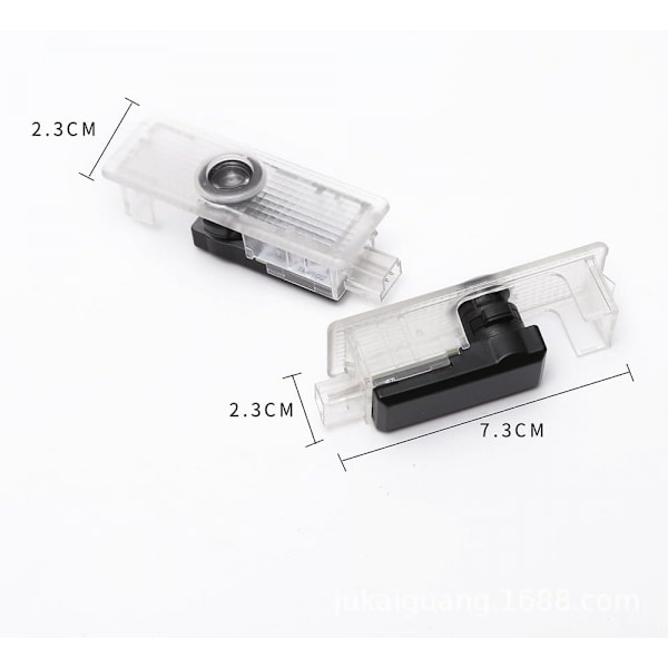 [2024 Uppdaterad] 4st Billampor HD Pöl-ljus LED Dörrlampor Välkomstljus - Dubbel Po{F2} New standard