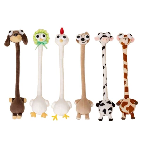 Pitkäkaulainen mäyräkoira pehmolelu 40cm – Söpö koira pehmoeläin pehmeä tyyny *Evil Sloth* Evil Sloth