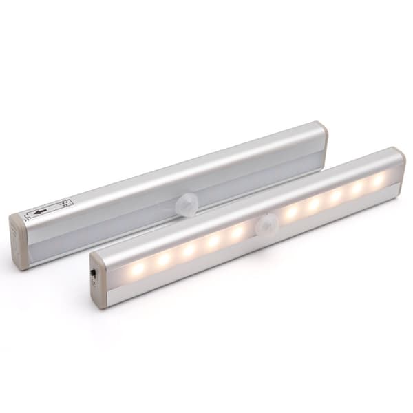 LED Bevægelsessensor Natlys Genopladeligt – Magnetisk Skabslampe*A69-25cm* A69-25cm
