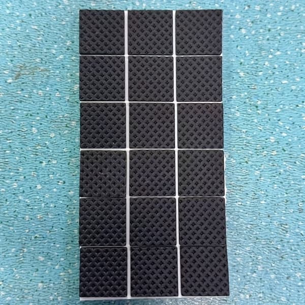 Selvklebende møbelputer - Gulvbeskyttere som kan klippes til stoler og bord, ripebestandige Rectangle 18pcs