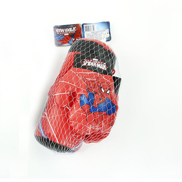 Spider-Man Boxningssäck för Barn, Boxningssäck Leksak med Boxhandskar och Justerbart Ställ, Födelsedagspresent för Pojkar 4-9 År