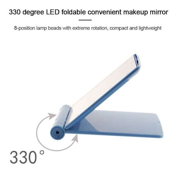 Meikkipeili Matkapeili SININEN blue