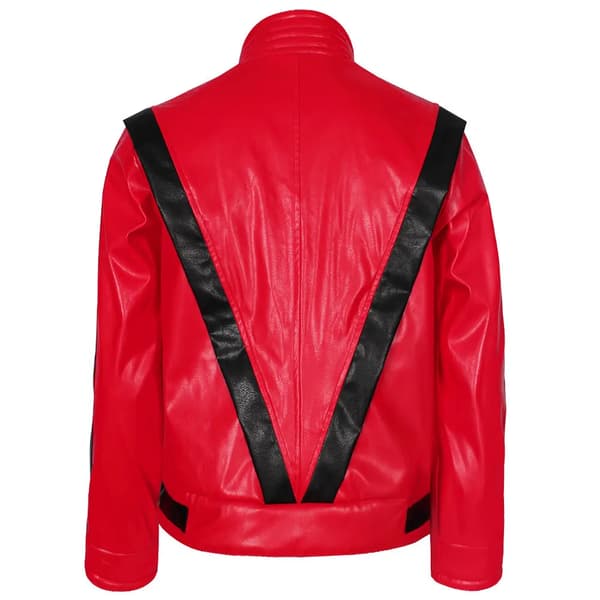 Michael Jackson Thriller Jakke Cosplay Kostume Halloween Scene Outfit Silver coat M