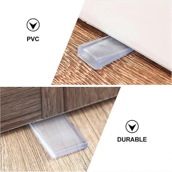 12 stk. Nivelleringsputer for møbelføtter PVC Bordputer Hjem DIY Kile Nivellerer{f2}