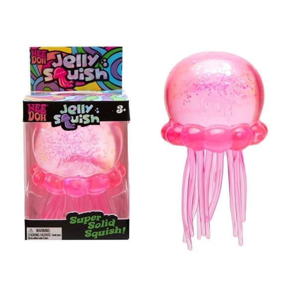 Needoh Slow Rebound Stress Relief Cube Squeeze Toy, Teksturert Sensorisk Fidget for Angstlindring og Fokus tilfeldig 1 stk