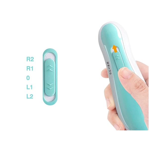 Elektrisk nagelfil för bebisar - från nyfödd till småbarn Blå{f2} Blue Blue