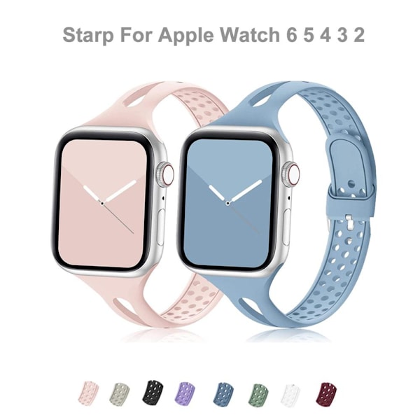 Kello Apple Watch SE 6 5 4 3 2 punainen red 42/44mm