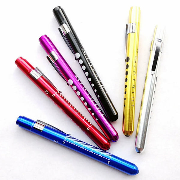 4 stk. LED lommelygte pen lampe inspektionslampe arbejds lampe pen lamper{F2}