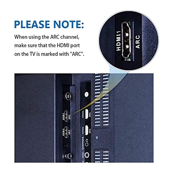 Äänen uuttaja 192 kHz DAC-muunnin Arc Audio Extractor tukee digitaalisen äänen analogiseen muuntamista