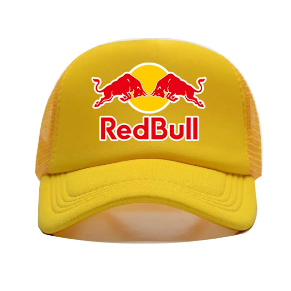 Red Bull Keps med Platt Skärm Racing Utomhussport Solskydd Keps Herr D