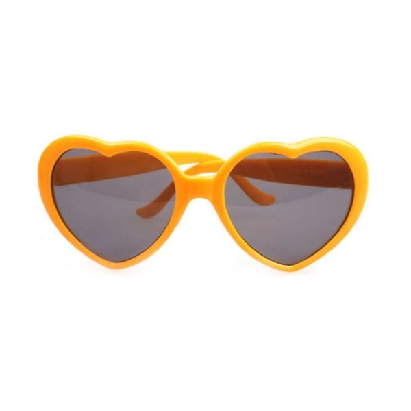 Heart Shape Solglasögon Härligt Uv400 Spegel Solglas Barn Vuxna Glasögon