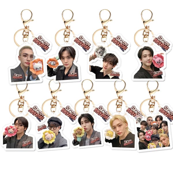 2026 Stray Kids SKZOO Akryl Nøglering KPOP Gave Hot Salg**3# 3#