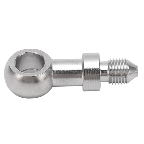 3/8 tums banjo koppling 10 mm innerdiameter rostfritt stål bromsslang adapter läckagesäker för M10 banjo bult{hw}