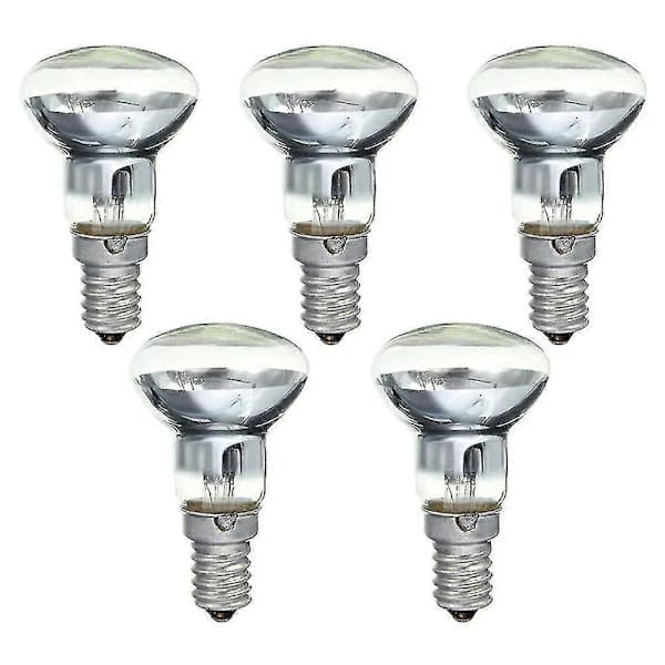 Erstatningslampe Lavalamp E14 R39 30w Skrulampe Klar Reflektor Spot Light Lavapære}F2{