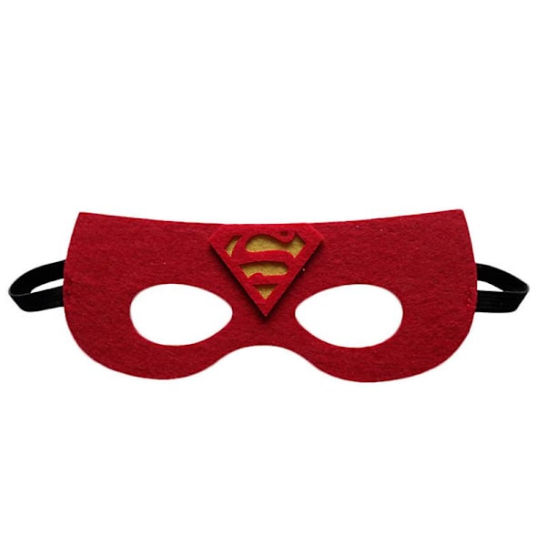 Cartoon Superhjälte Cosplay Mask Halloween Party Vuxen Klä Upp Kostym Mask Barnens Födelsedagsfest Superhjälte Favorit Presente 5pcs random