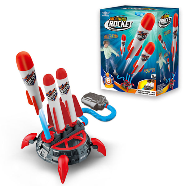 Rakettilaukaisin lapsille ulkokäyttöön{F2} Rocket Launcher