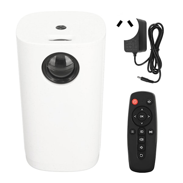 Mini Kannettava Projektori 1920x1080 Tuki Samalle Näytölle USB AUX -Tuloliitäntä WiFi LCD-Projektori Androidille iOS:lle 100-240V AU-Pistoke