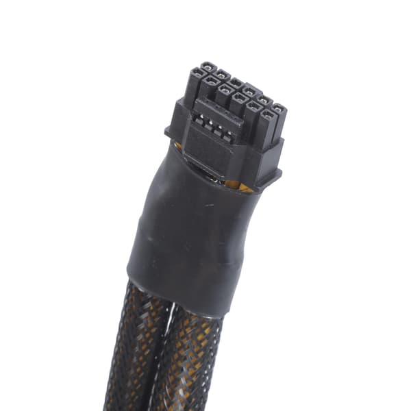Dobbelt 8-bens hun til 12+4-bens 16-bens han adapterkabel til RTX4070 4080 Stabil(f2)