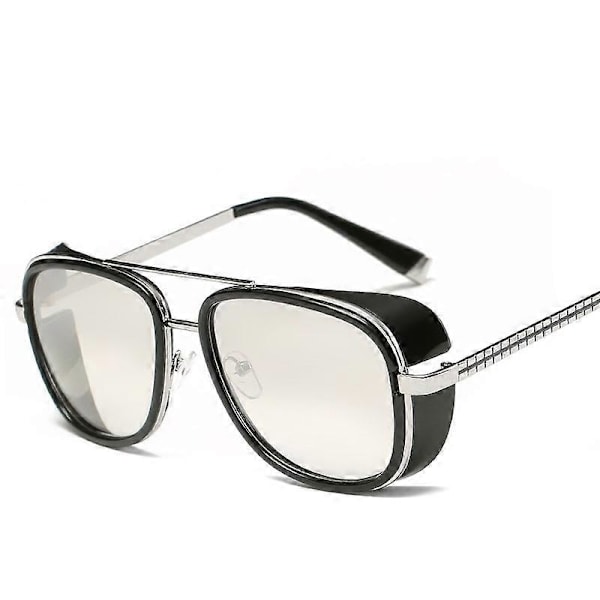 Iron Man 3 Matsuda TONY Stark Aurinkolasit Miehille Rossi Pinnoite Retro Vintage Design Aurinkolasit Oculos Masculino Gafas del UV400 9-XY62-C8