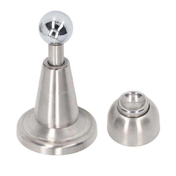 Myk magnetisk dørstopper veggmontert 304 rustfritt stål moderne hydraulisk buffer}F2{
