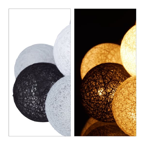 LED-ljusslinga med 10 bollar (F2) 160