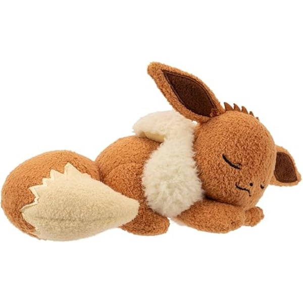 P0kem0n Eevee Sovande Plysch – 5-tums premium plysch, flerfärgad{f237}