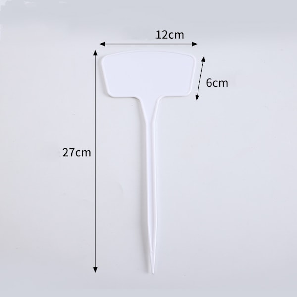 Stora Växtetiketter för Utomhusbruk för Grönsaker - 30-pack, 27 cm (B){f2}