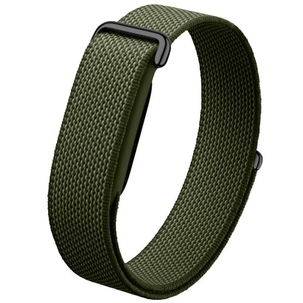 Google Fitbit nailoninen tarranauharanneke Spruce Green