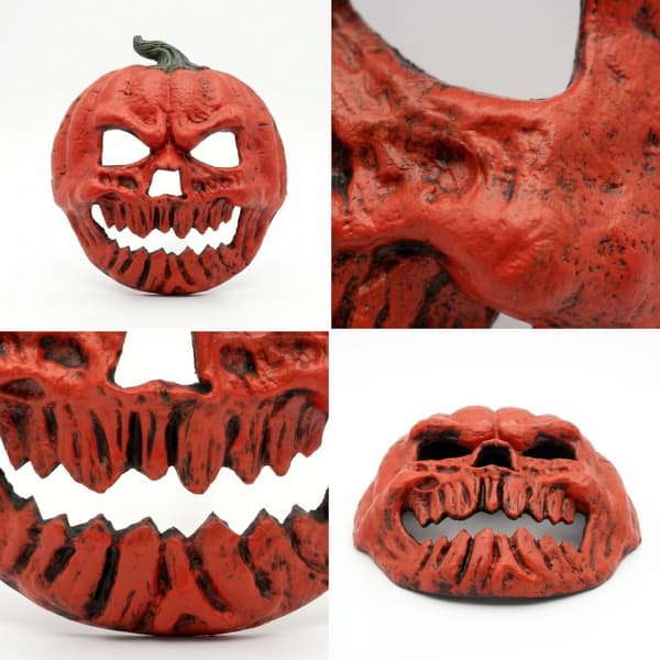 Halloween Græskarmaske, Gyser Cosplay Kostumemaske, Festdekorations Tilbehør