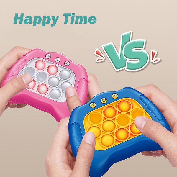 Snabb tryck pop fidget leksaker spelmaskiner för pojkar och flickor Snabb tryck bubbla stressavlastning sensoriska leksaker barn födelsedagspresenter