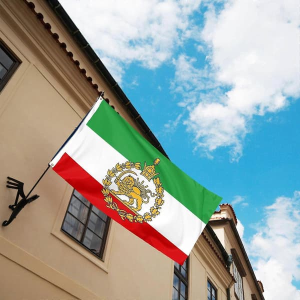 Iranin leijonalippu Iranin lippu A