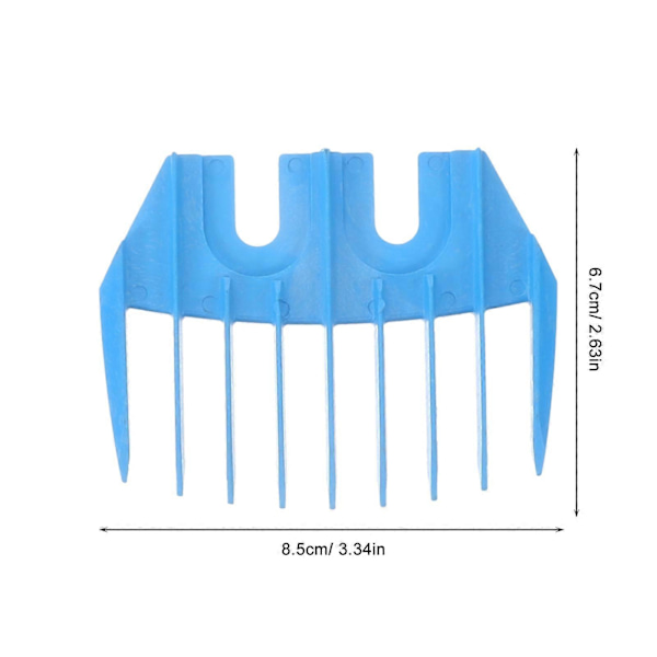 stk Fårtrimmer Guide Plastik Clipper Guide Tilbehør Trimmer Guide Saks Guide(f2)