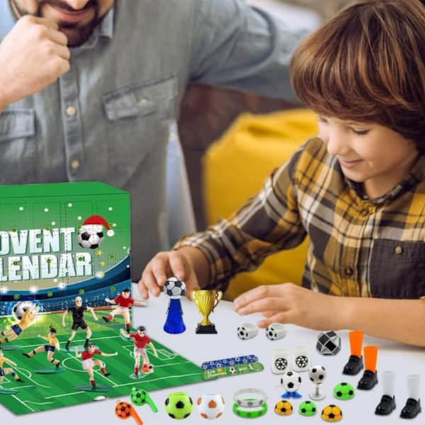 Fodbold Julekalender til Børn, Stressreducerende Byggeklodser{F2}