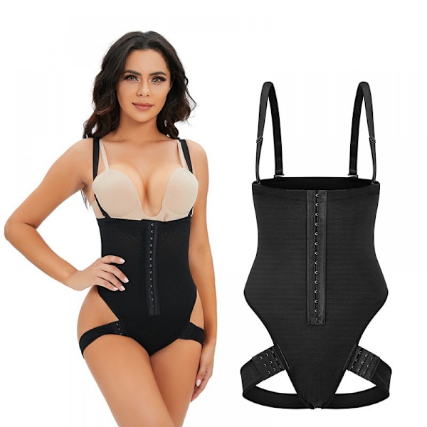 Naisten Shapewear Vatsanohjaus Thong Bodysuit Ihonväri Ihonväri Complexion M