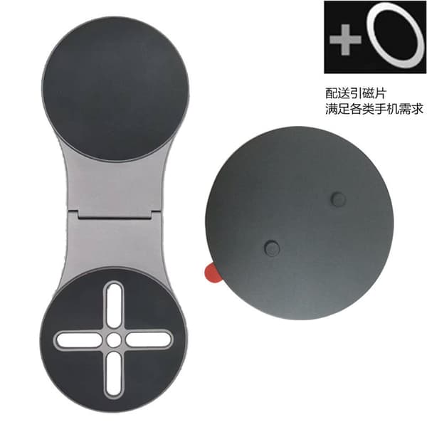 Magnetisk Sammenleggbar Telefonholder Justerbar Skrivebordsstativ