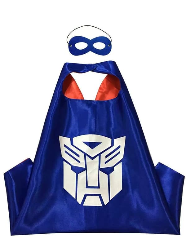 Børns Superheltekappe Kostume, Halloween Cosplay Kappe, Fest Udklædningskappe**Blå Diamant Blue Diamond