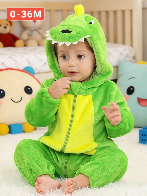 Børne Forår Efterår Romper Bodysuit Fest Ferie Skoleforestilling Udendørs Leg Grass Green 3-6M