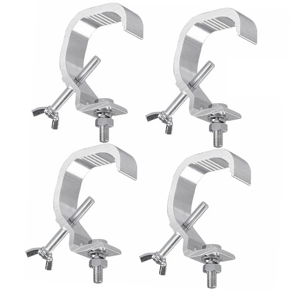 BEMS Scene Lys Klemme Høy Ytelse Hindre Sklisikker Støpt Aluminium Scene Lampe Krok Sett for Spotlight Moving Head Lys 4 stk