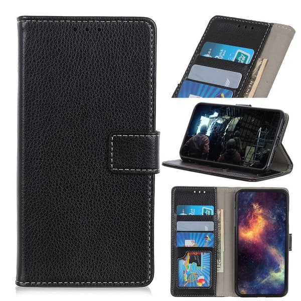 iPhone 11 Pro Max - Plånboksfodral - Svart Svart{f2} Black Svart