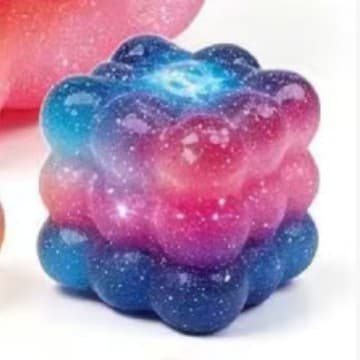 Stressaflastende legetøj Maltose Squishy Blødt Langsomt Stigende Klemme Fidget Legetøj Afslapningsgave til børn og voksne (1 stk)*Tiny Cube 4* Tiny Cube 4