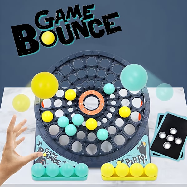 Interaktivt studsbollsspel för fester game bounce