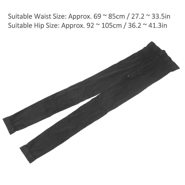 Dame Leggings Nat Sovende Kropsformende Strømpebukser Elastiske Åndbare Leggings Strømpebukser L