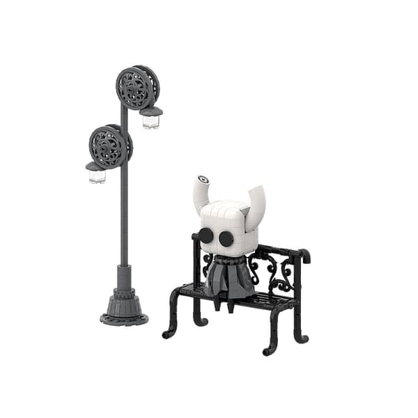 Hollow Knight Byggeklosser | Spilltema Mursteinsmodell | DIY Samleobjekt Byggeleke