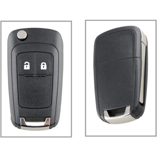 2 Painikkeen Kaukosäätimen Avaimen Kotelon Vaihto Fob Yhteensopiva Vauxhall Opel Astra Insignia Vectra Zafira Meriva Mokka Avaimen Kuori {f2} 2-button remote control