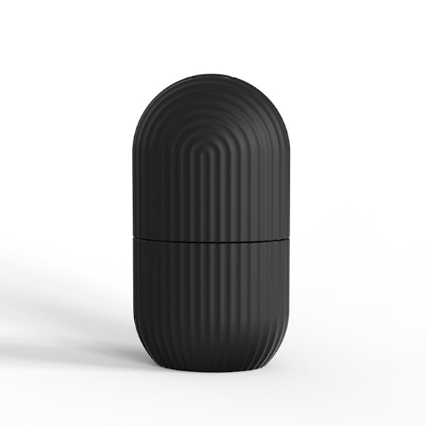 Black Ice Rollers för Ansiktet, Isroller för Ansikte och Ögon, Återanvändbar Silikon