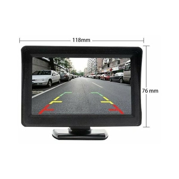 grid cool Wireless Backup Camera System Kit for Car/Truck/Van/Pickup/RV 4.3'' Monitor Rear View Backup System