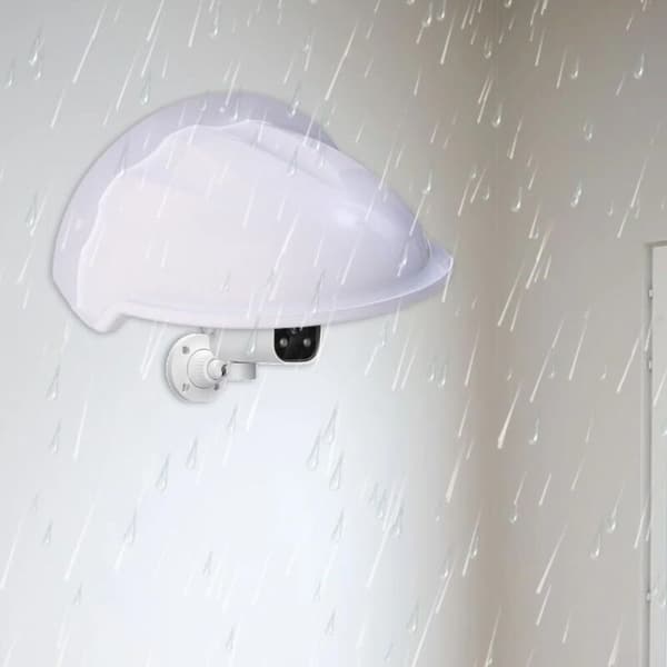 2 st Utomhuskamera Regn- och Dammskydd, Väderbeständigt, Klar Sikt