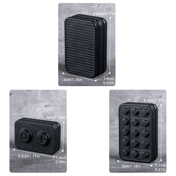 Spar op til 40% Fidget Legetøj til Voksne Stresslindring Haptisk Mønt Fidget Slider Stresslindrende Legetøj EDC Clicker